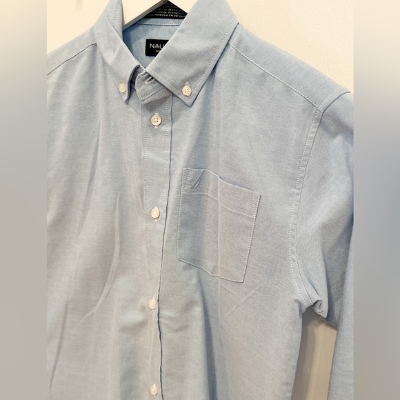 NWOT Boy’s Oxford Nautica shirt size:12 - Picture 2 of 4